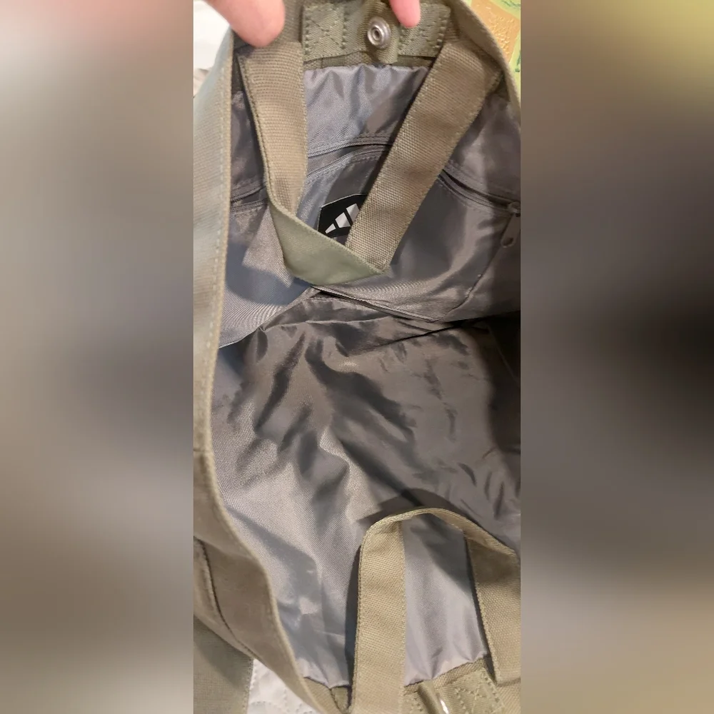 Adidas Olive Green Tote Bag - Picture 5 of 7
